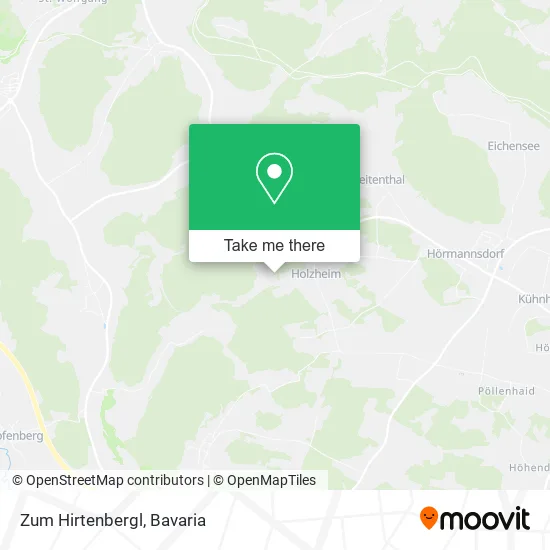 Карта Zum Hirtenbergl