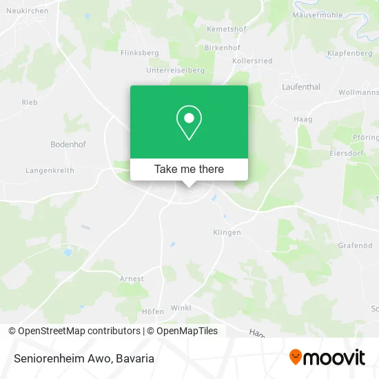 Карта Seniorenheim Awo