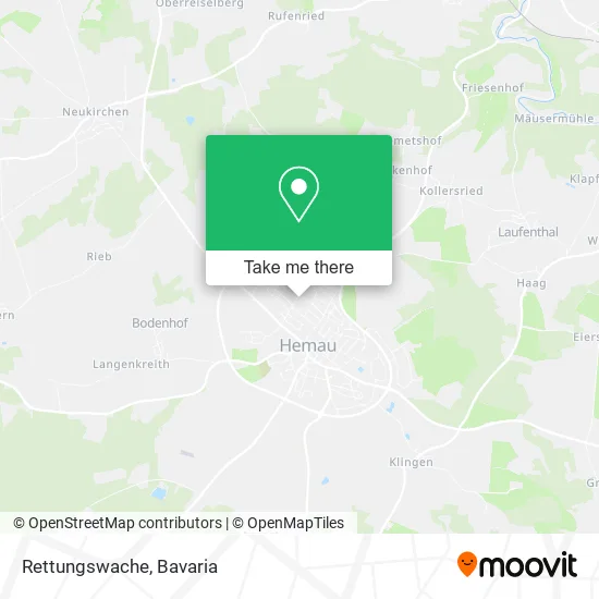 Карта Rettungswache