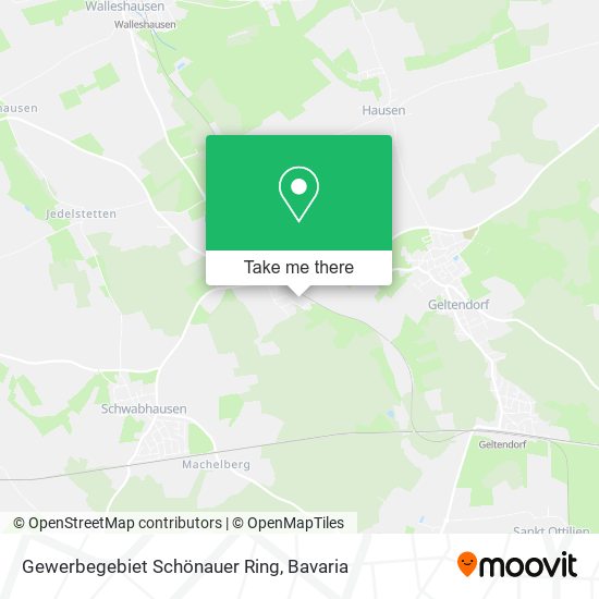 Gewerbegebiet Schönauer Ring map