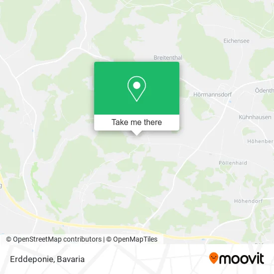 Карта Erddeponie