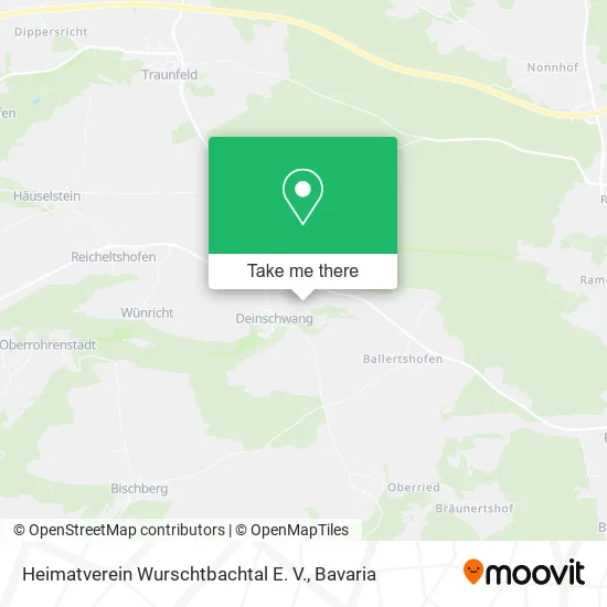 Карта Heimatverein Wurschtbachtal E. V.