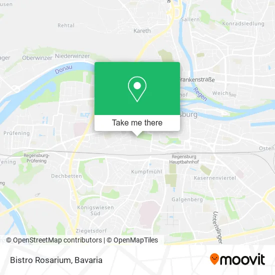 Карта Bistro Rosarium