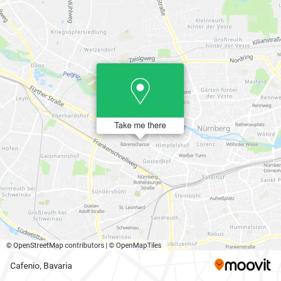 Карта Cafenio