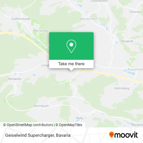 Карта Geiselwind Supercharger