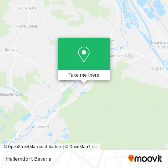 Карта Hallerndorf