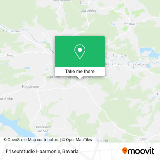 Карта Friseurstudio Haarmonie