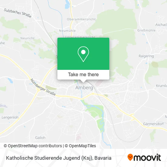 Карта Katholische Studierende Jugend (Ksj)