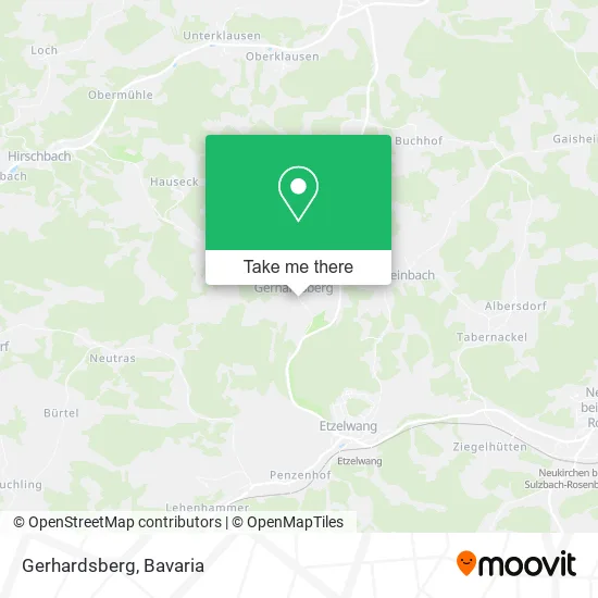 Карта Gerhardsberg