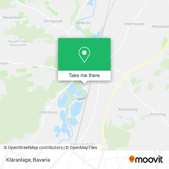 Карта Kläranlage