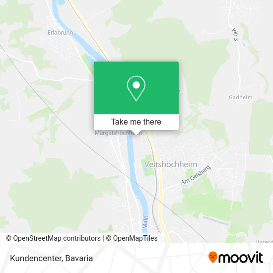 Карта Kundencenter