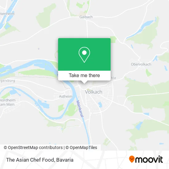 Карта The Asian Chef Food