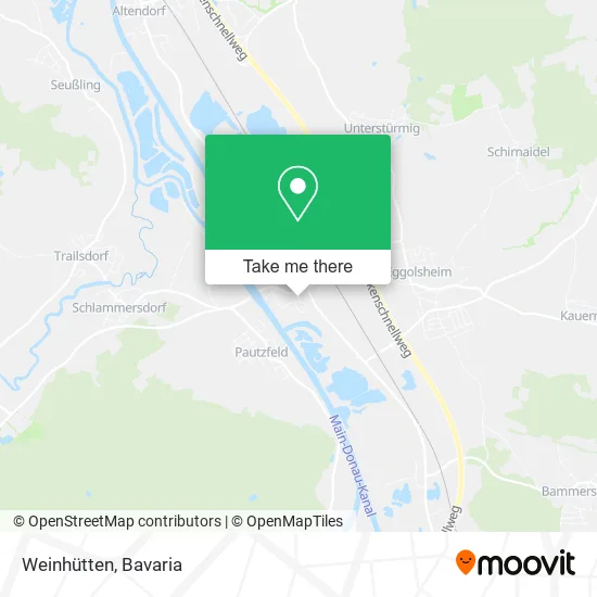 Карта Weinhütten