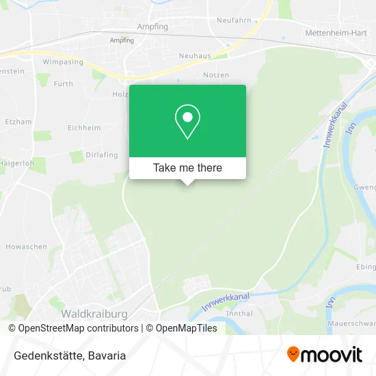 Карта Gedenkstätte