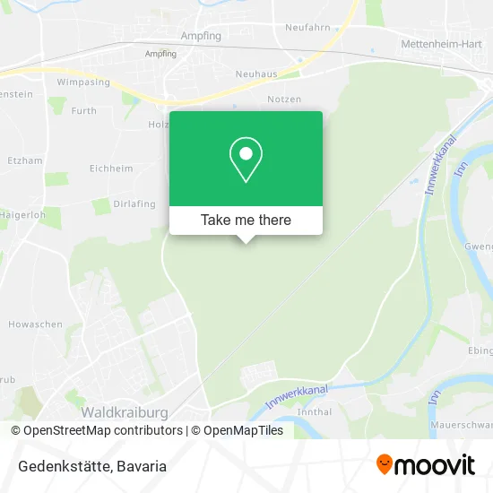 Карта Gedenkstätte