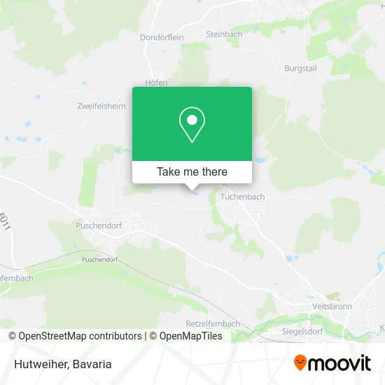 Карта Hutweiher