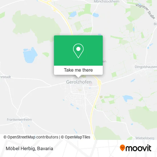 Карта Möbel Herbig