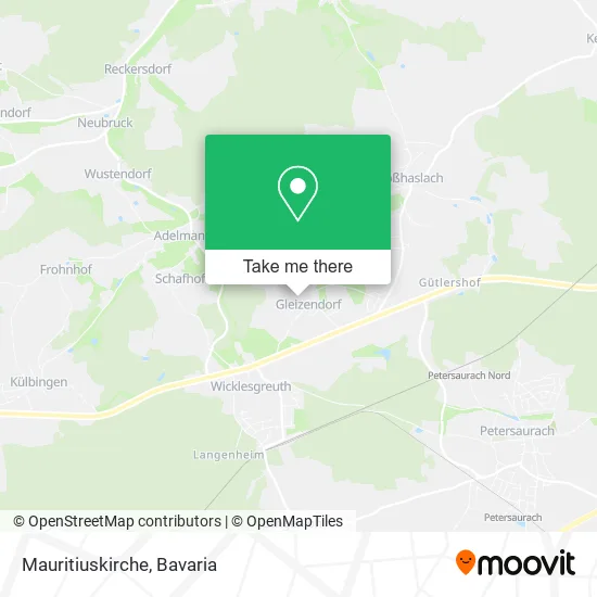 Карта Mauritiuskirche