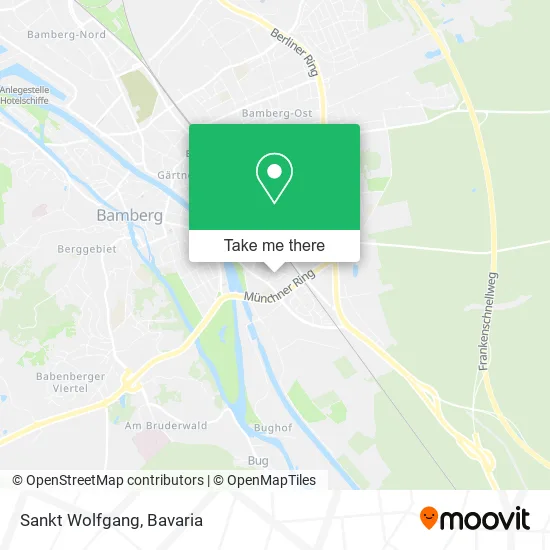 Карта Sankt Wolfgang
