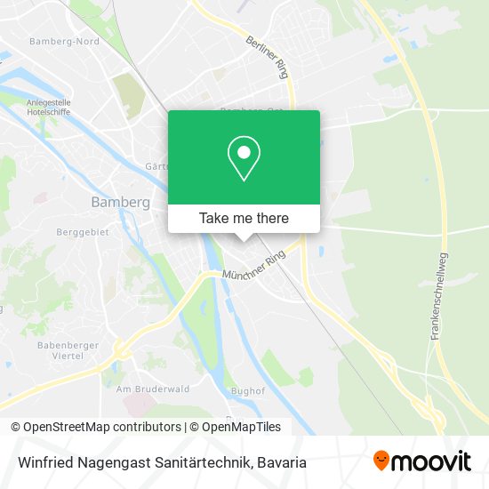 Winfried Nagengast Sanitärtechnik map