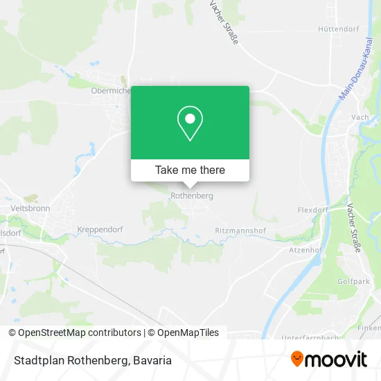 Карта Stadtplan Rothenberg