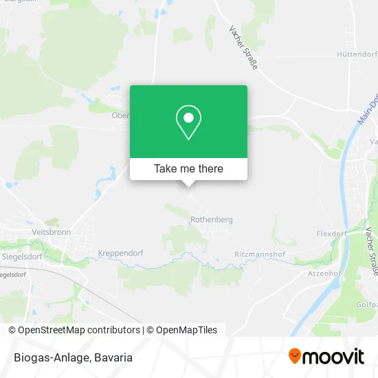 Карта Biogas-Anlage