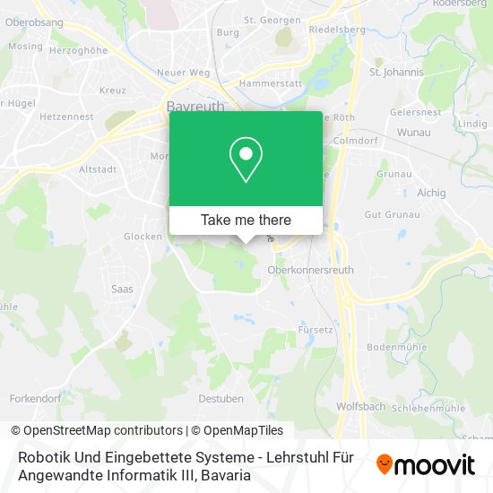 Карта Robotik Und Eingebettete Systeme - Lehrstuhl Für Angewandte Informatik III