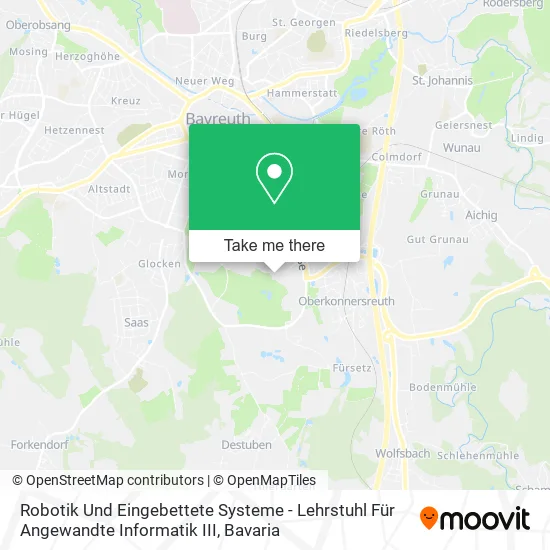Карта Robotik Und Eingebettete Systeme - Lehrstuhl Für Angewandte Informatik III