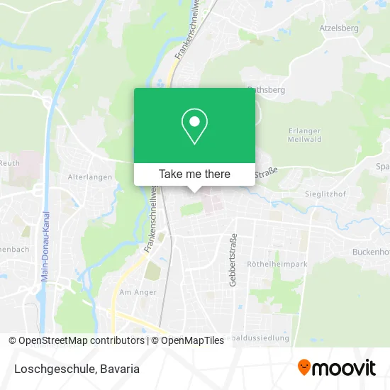Карта Loschgeschule