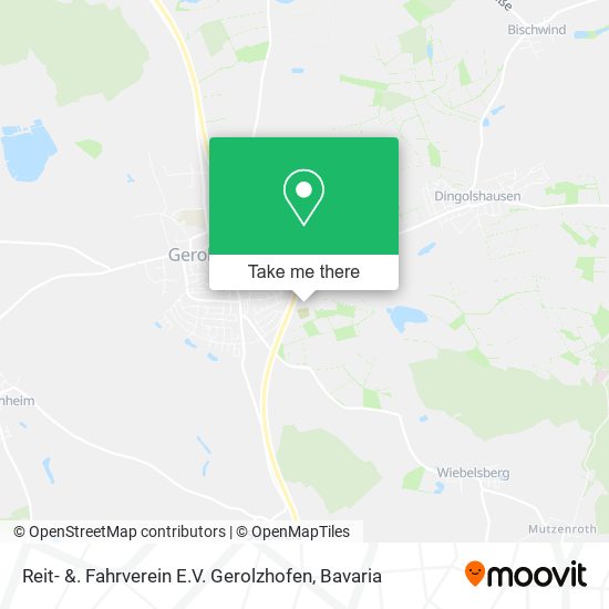 Reit- &. Fahrverein E.V. Gerolzhofen map