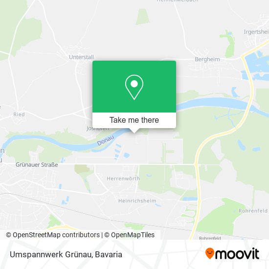Umspannwerk Grünau map