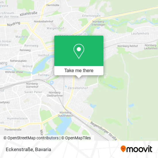 Карта Eckenstraße