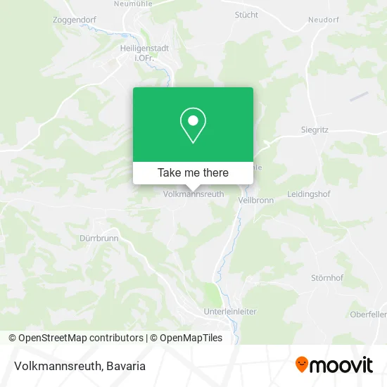 Карта Volkmannsreuth