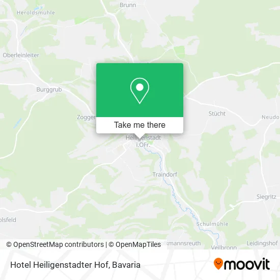 Hotel Heiligenstadter Hof map