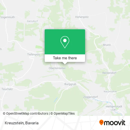 Карта Kreuzstein