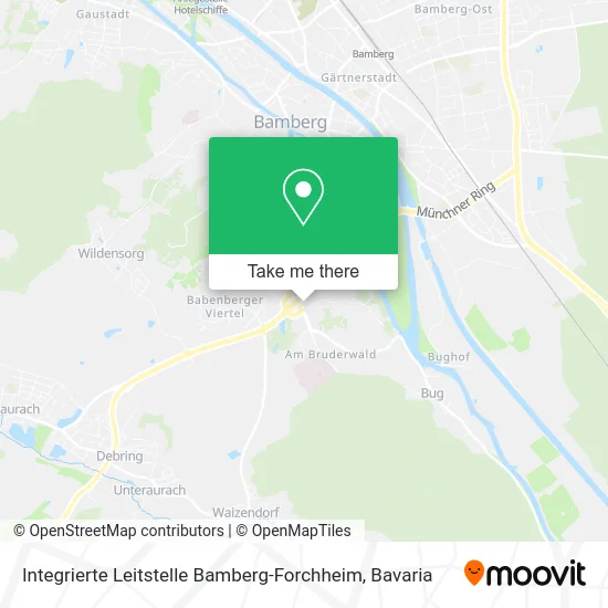 Карта Integrierte Leitstelle Bamberg-Forchheim