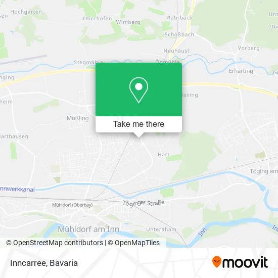 Карта Inncarree