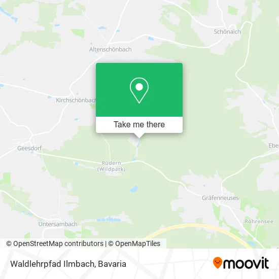 Карта Waldlehrpfad Ilmbach