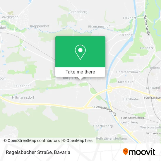 Карта Regelsbacher Straße