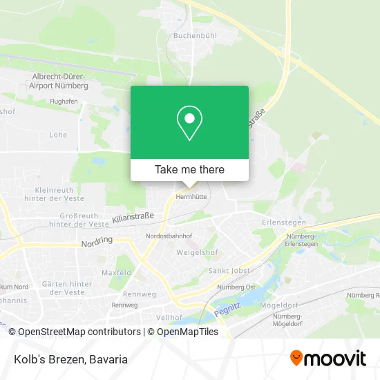 Карта Kolb's Brezen