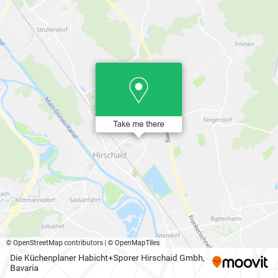 Карта Die Küchenplaner Habicht+Sporer Hirschaid Gmbh