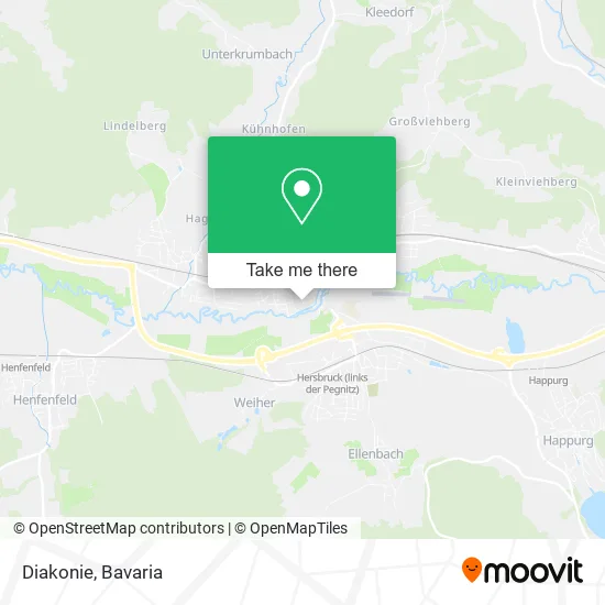 Карта Diakonie