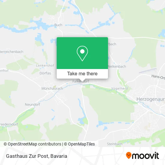 Карта Gasthaus Zur Post