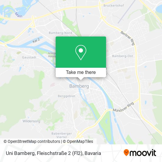 Uni Bamberg, Fleischstraße 2 (Fl2) map