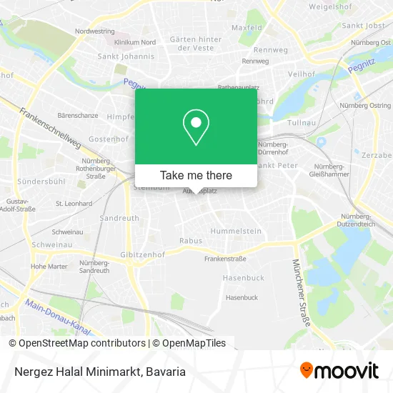 Карта Nergez Halal Minimarkt