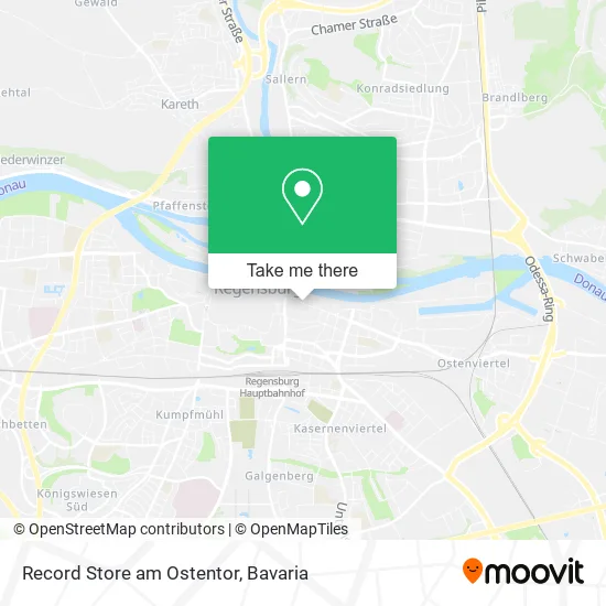 Карта Record Store am Ostentor