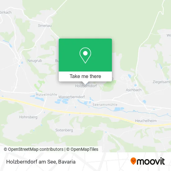 Карта Holzberndorf am See