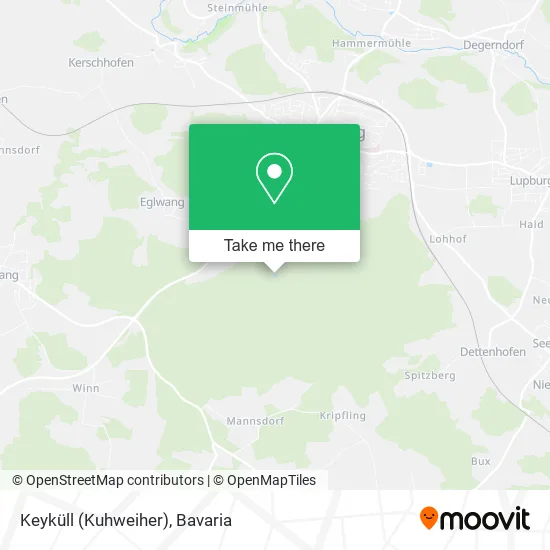 Карта Keyküll (Kuhweiher)