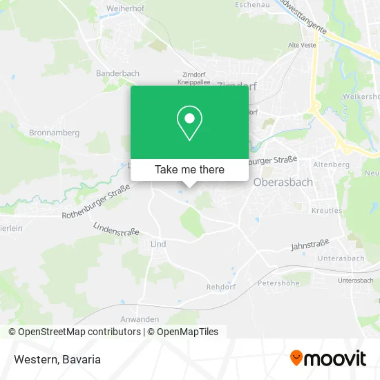 Western map