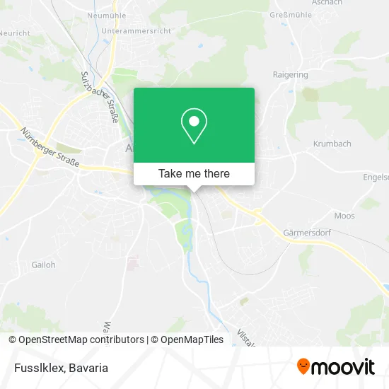 Карта Fusslklex